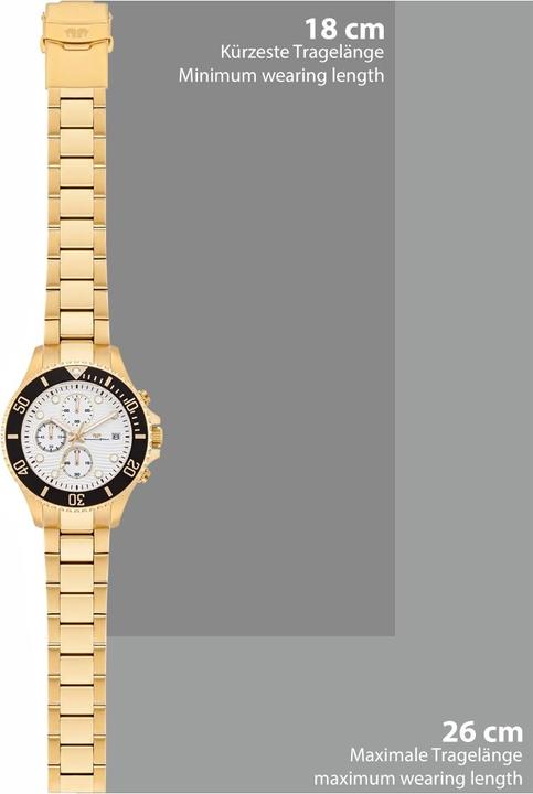 Actual product image Men's watch Nightstorm - 37234 (Chronograph, 44 mm)