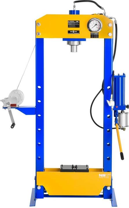 Produktbild MSW Hydraulikpresse 30 T Hydropneumatisch Werkstattpresse Lagerpresse Dornpresse