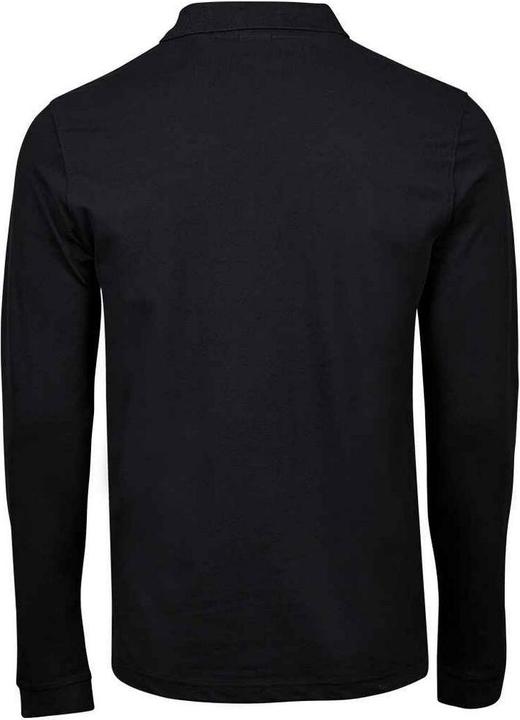 Actual product image Tee Jays Mens Luxury Stretch Long-Sleeved Polo Shirt (M)