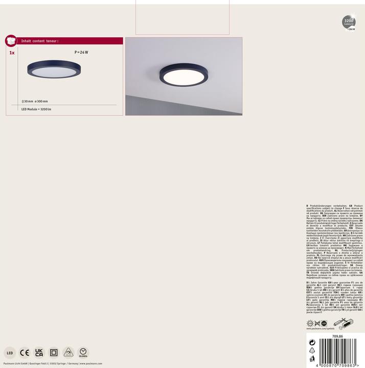 Image du produit Paulmann Abia (3200 lm)