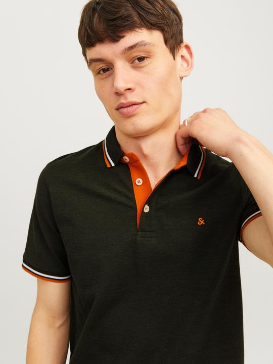 Produktbild Jack & Jones Einfarbig Polo T-shirt T-shirt (M)