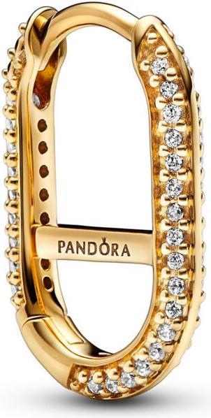 Pandora Me Pavé Link Ohrring (Metall, Vergoldet)