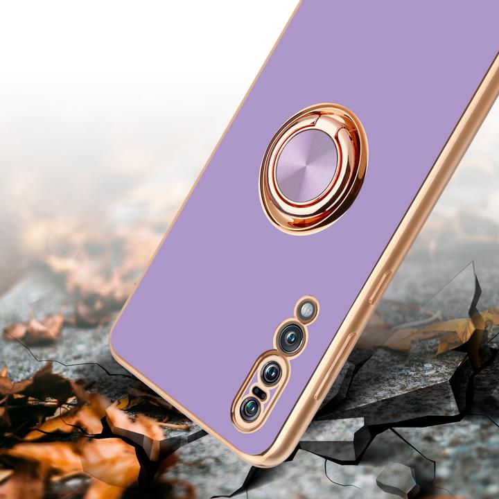 Image du produit Cadorabo Coque pour Huawei P20 PRO / P20 PLUS en TPU avec protection de l'appareil photo et anneau LM089 (Huawei P20 Pro, Huawei P20 Plus)