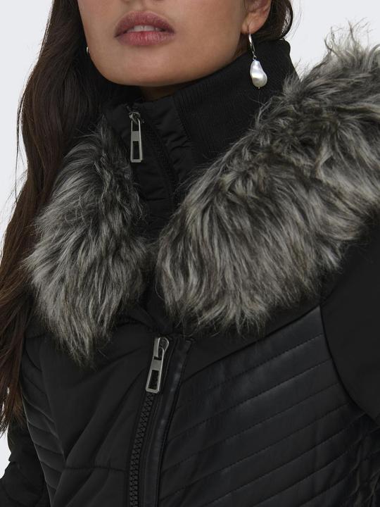Image du produit Only Manteau à capuche en fourrure (XS)