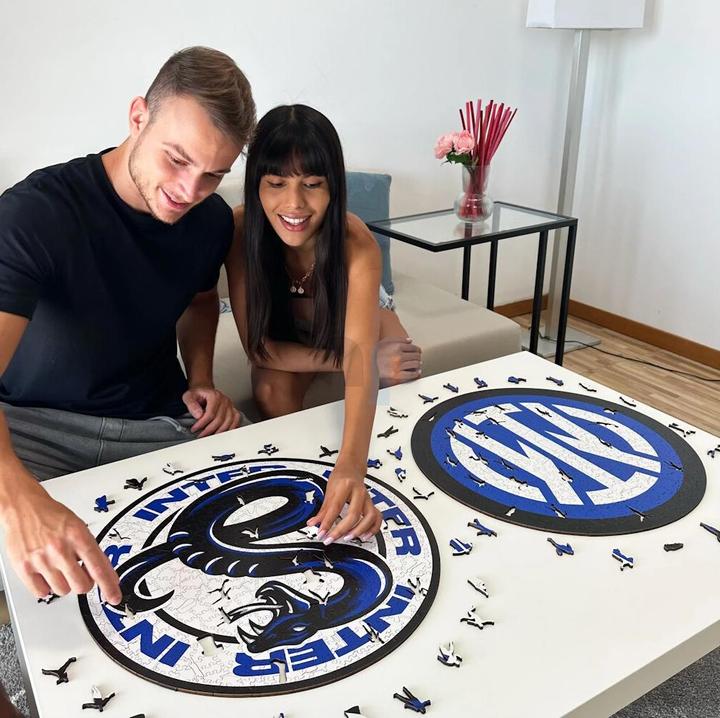 Produktbild Iconic FC Inter Mailand - Logo mit Schlange - Holz Puzzle Grösse M (270 Teile) (270 Teile)