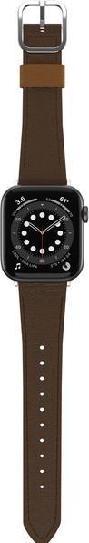Produktbild OtterBox Symmetry Cactus Leather Watch Band für Apple Watch 9/8/7 45mm (42 mm, 45 mm, 44 mm, Veganes Leder, Watch Series 3 42mm, Apple Watch Series 10)