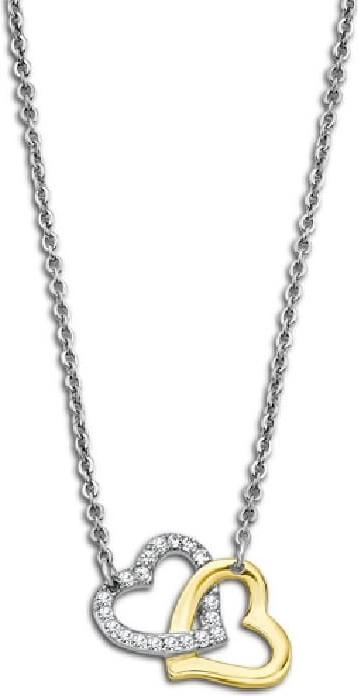 Produktbild Lotus Style - Romantic steel bicolor necklace Woman's Heart LS2117-1 / 1 (Edelstahl)