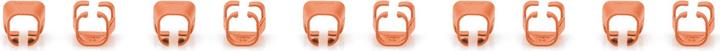 Immagine prodotto Digitus Color clips for Patch cable - Orange (CAT5e, 0.01 m)