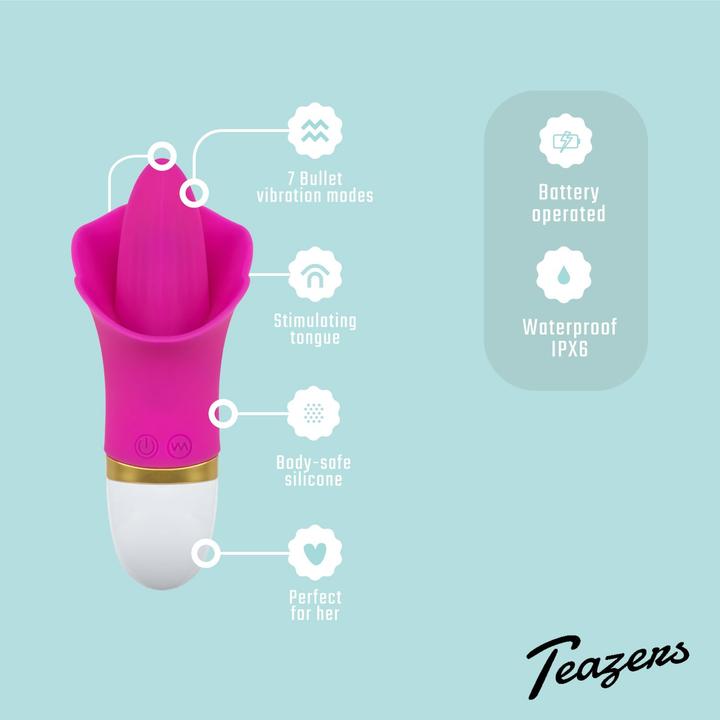 Image du produit Teazers Stimulateur de clitoris avec string - Rose