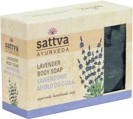 Produktbild Sattva Ayurveda Sattva Body Soap Indian Glycerin Soap Lavender 125G (Handseife Nachfüllpackung)