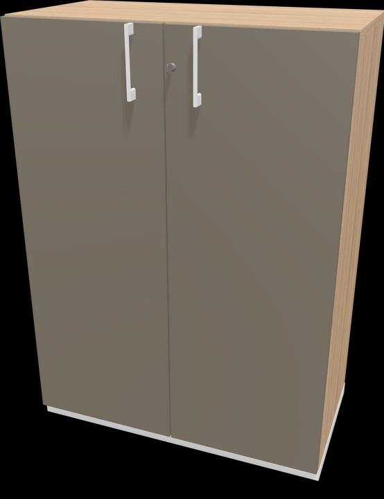 Amber oak decor with structure, White, Cubanite grey