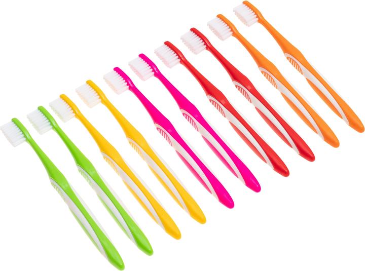Actual product image Children's toothbrushes, 10 pieces (10 x)