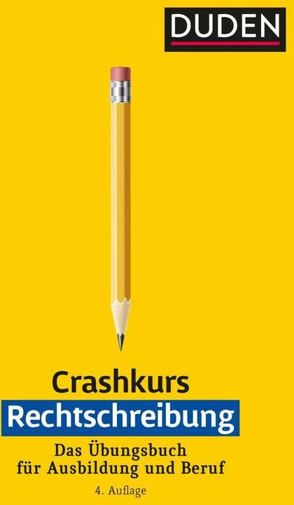 Produktbild Crashkurs Rechtschreibung (Deutsch, Anja Steinhauer)