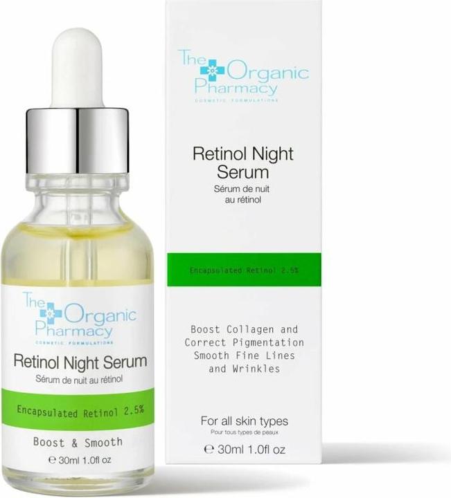Image du produit The Organic Pharmacy Sérum de nuit au rétinol (30 ml)