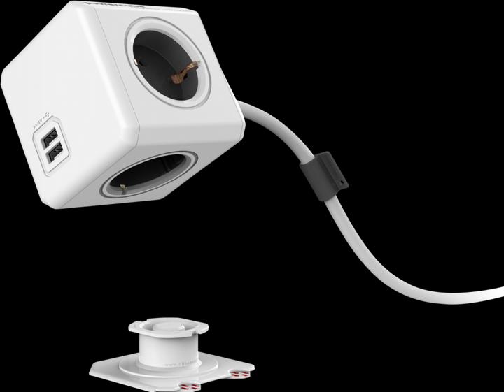 Actual product image Allocacoc PowerCube Extended USB Type F (4 x, USB-A, 3 m)