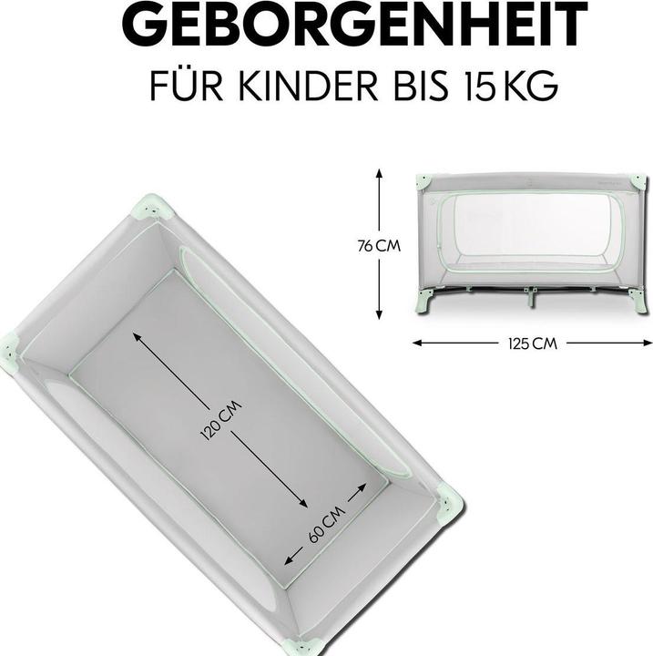 Actual product image Hauck Reisebetten Reisebett Set Dream N Play Plus inkl. Alvi
