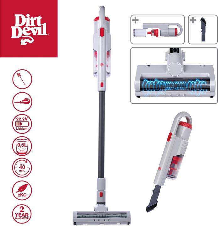 Image du produit Dirt Devil Stick vacuum cleaner DD9006