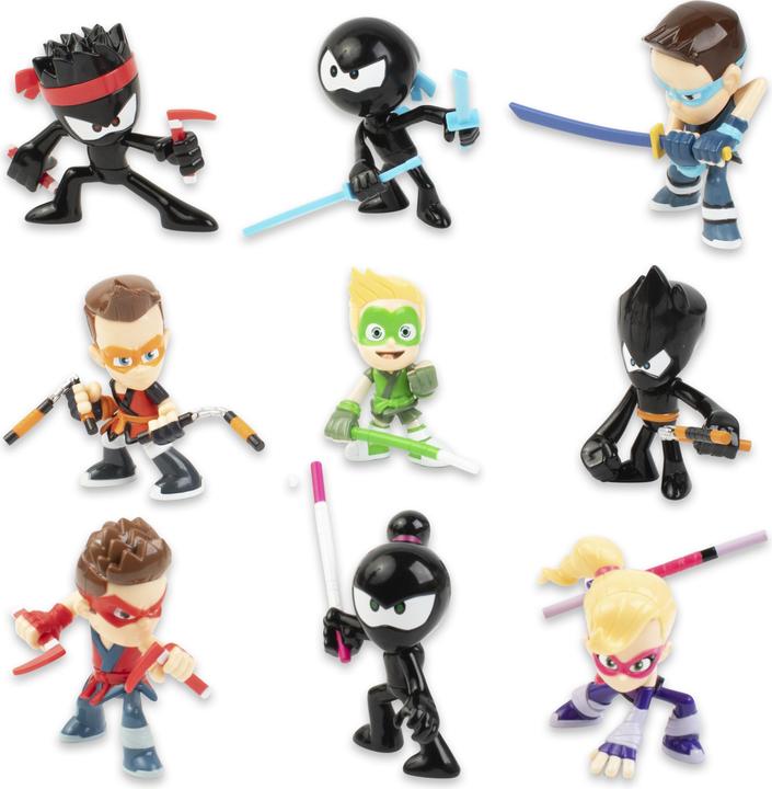 Immagine prodotto Ninja Kidz Ninja Action Mystery Figures S1 assortiti Cdu (4501)