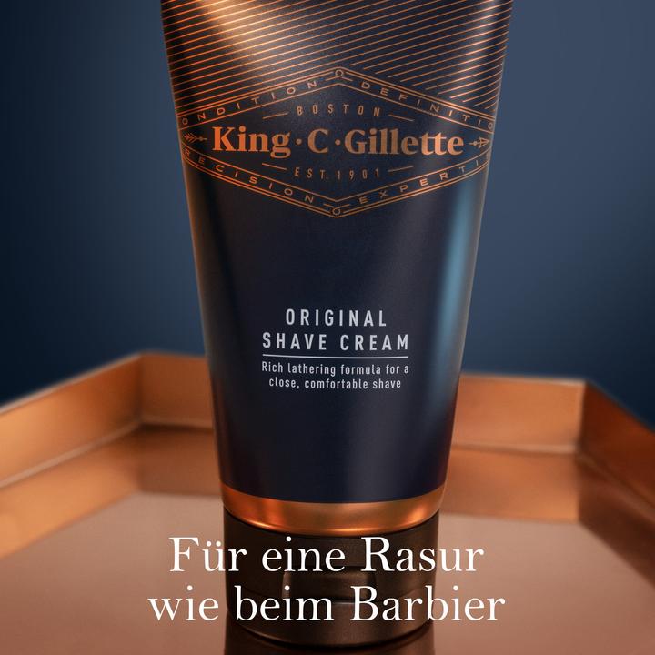 Actual product image King C. Gillette Original (175 ml, Shaving cream)