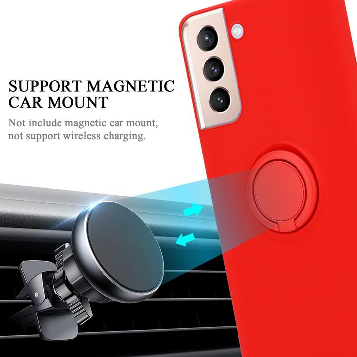 Image du produit Cadorabo TPU Liquid Ring Silicone Case Cover (Samsung Galaxy S22+)