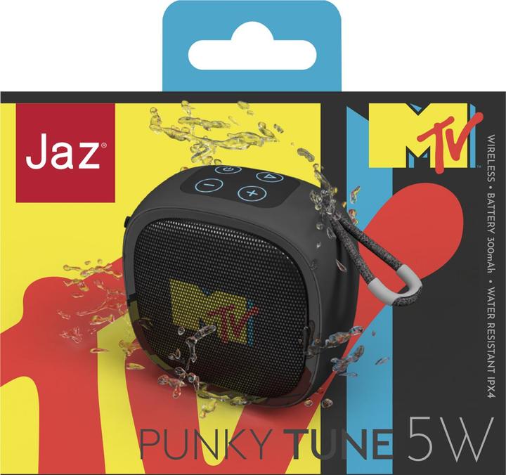 Actual product image JAZ PUNKY TUNE - 5W wireless speaker in collaboration with MTV (4 h)