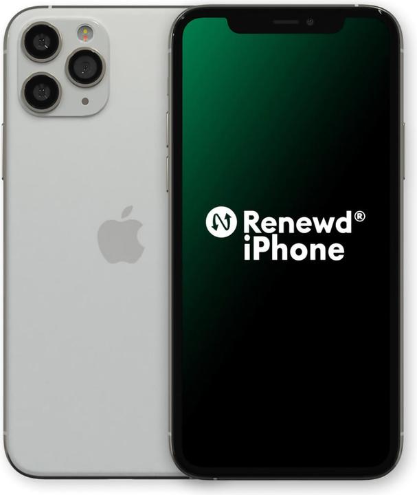 Produktbild Renewd iPhone 11 Pro (64 GB, Silber, 5.80", 12 Mpx, Dual SIM, A / Wie neu)