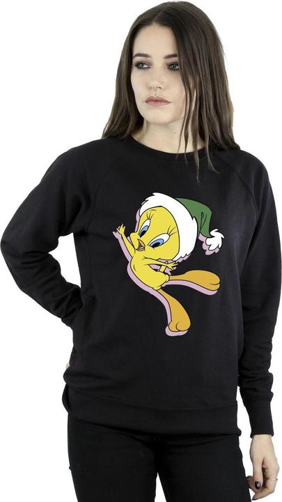 Immagine prodotto Looney Tunes Tweety Christmas Hat Felpa Donna (5XL)