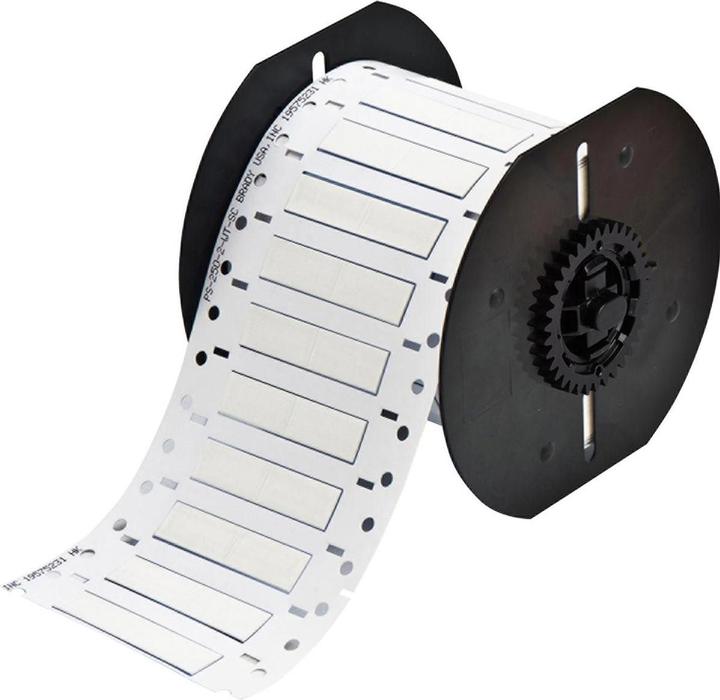 Immagine prodotto Brady B33-250-2-342-2, Permasleeve, in poliolefina, bianco, 25,40 x 11,15 mm, per diametro v. 2,39 -