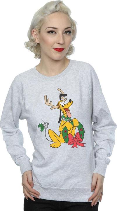 Immagine prodotto Disney Pluto Christmas Reindeer Felpa Donna (XXL)