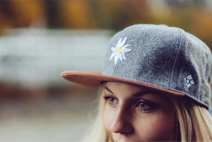 Immagine prodotto Bavarian Caps Edelweiss Wildleder Cap (Taglia unica)