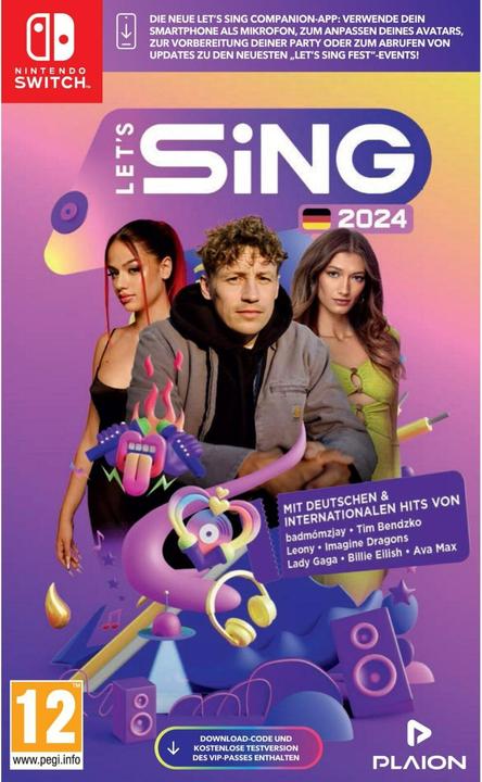 Produktbild Ravenscourt Let's Sing 2024 German Version (Switch, DE)