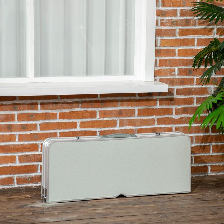 Actual product image Outsunny Folding table with 4 seater