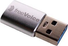 Actual product image FreeVoice Connect 101 USB adapter (USB-C socket ->USB-A plug)
