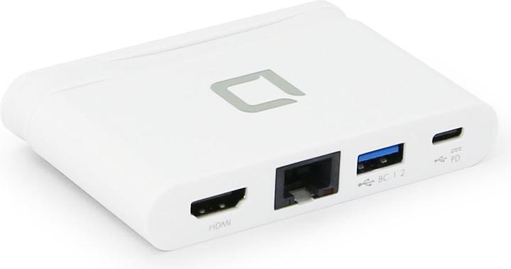 Dicota Portable 4-in-1 (USB-C, 4 Ports)
