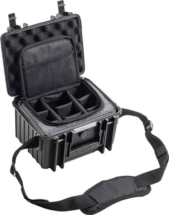 Actual product image B&W International B&W Outdoor Case Type 2000 black with photo bag (Photo case, 6.60 l)