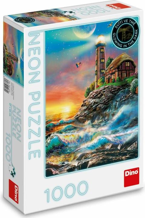 Produktbild Dino Leuchtturm-Puzzle 1000 Teile (1000 Teile)