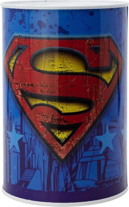 Stor DC Comics - Superman - Tirelire en métal Superman Logo (15 x 10.5 cm)