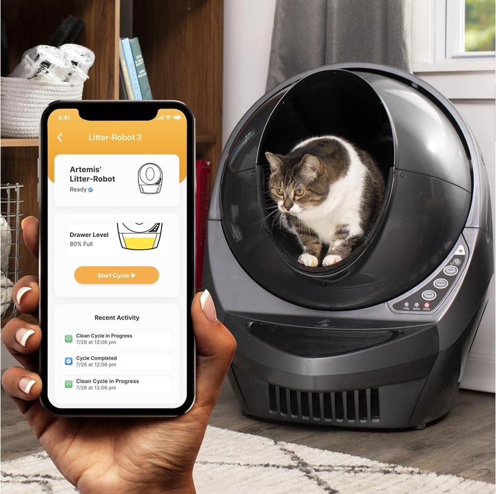 Produktbild Litter-Robot 3 Connect (Katzenklo geschlossen, Selbstreinigendes Katzenklo)