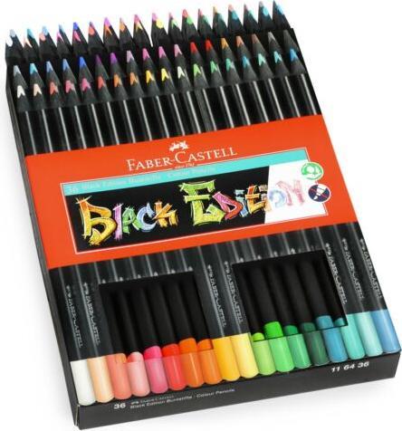 Image du produit Faber-Castell édition noire (Multicolore, 36 x)