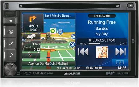 Actual product image Alpine INE-W925R Navi Station