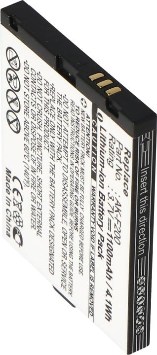 Actual product image AccuCell Battery for Emporia AK-F200, Emporia Flip Telme F210