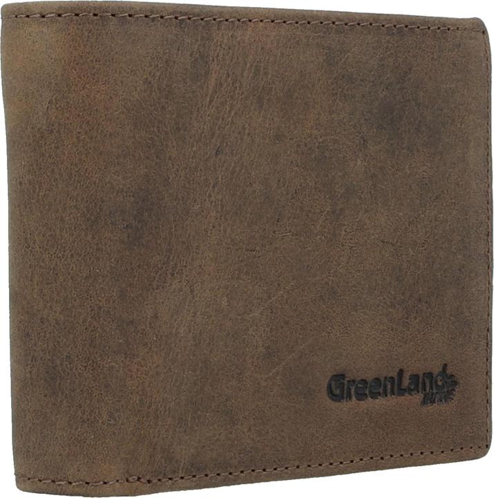 Actual product image Greenland Nature Wallet RFID leather 11.5 cm