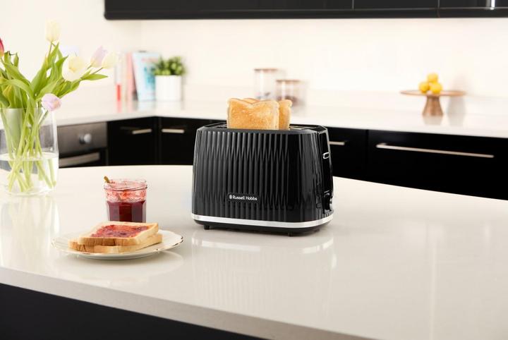 Actual product image Russell Hobbs Eden toaster