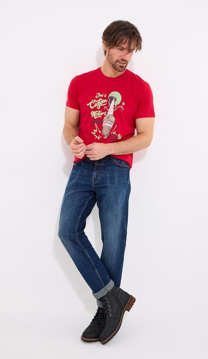 Image du produit Joe Browns Motors Helmet & Engine Graphic T-Shirt (XXL)