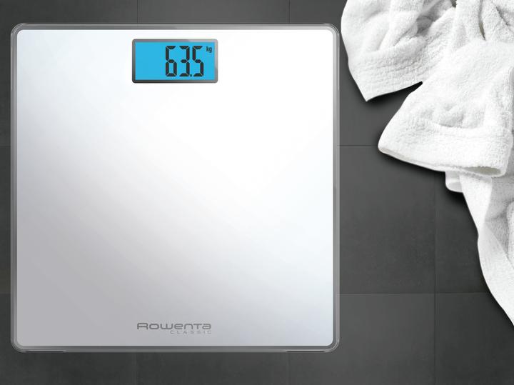 Produktbild Rowenta Classic BS1501, elektronische Personenwaage, 31x31 cm, bis zu 160 kg mit Skala d (160 kg)
