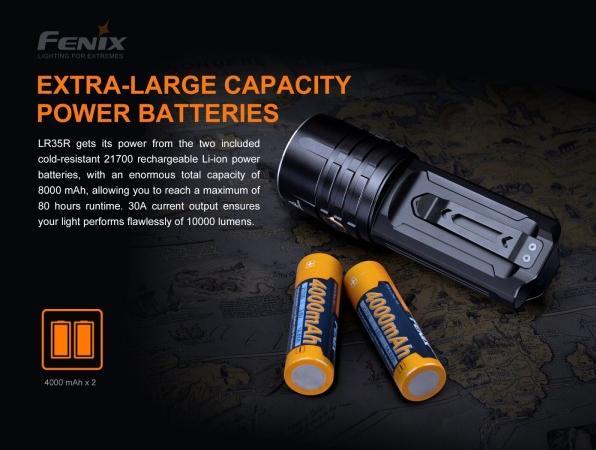 Image du produit Fenix LR35R (14 cm, 10000 lm)