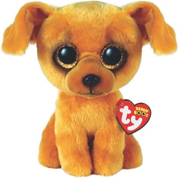 Actual product image Ty Beanie Boo's Zuzu Lightbrown Dog 15cm (15 cm)