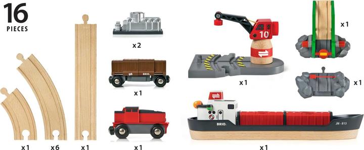 Productafbeelding Brio Containerhaven Set