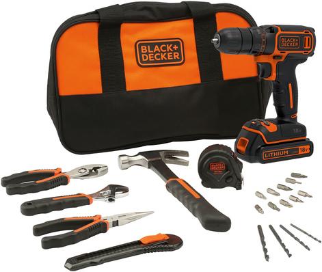 Actual product image Black & Decker & Decker BDCDC18HTSA-QW Drilling Machine Key (Rechargeable battery operated)