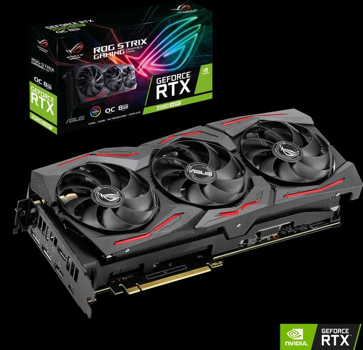 Actual product image ASUS GeForce RTX 2080S ROG Strix O8G Gaming (8 GB)